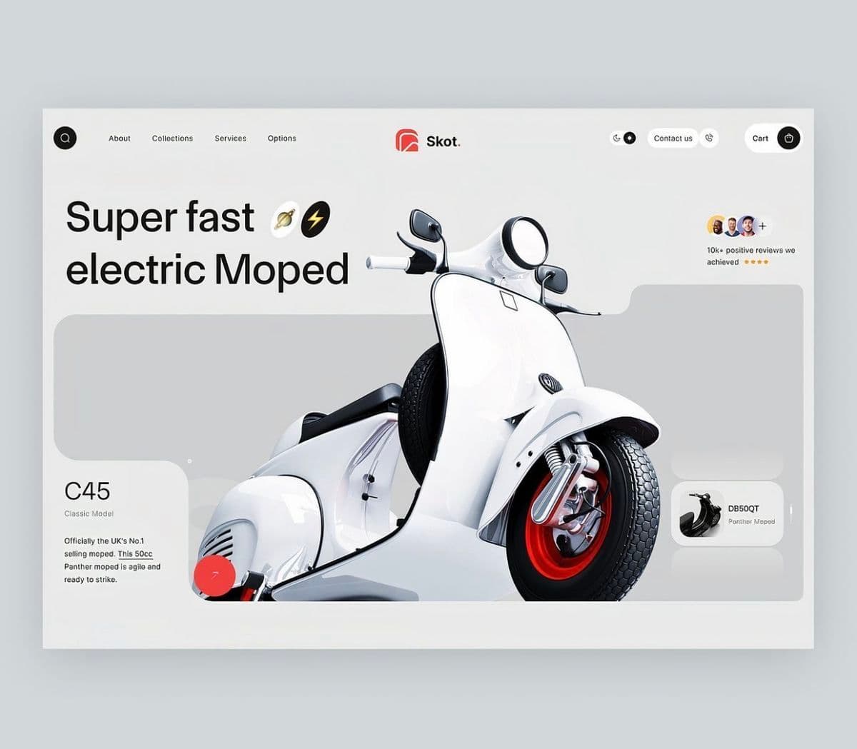 Electric moped EV startup launch case study by kiwitechlabs