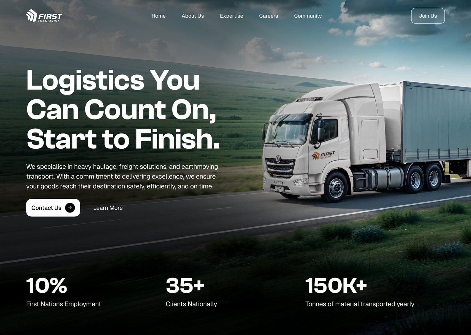 Heavy haulage logistics firm brand and pipeline case study by kiwitechlabs