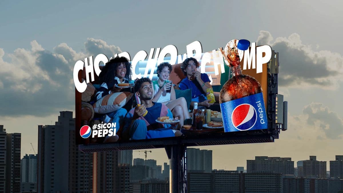 kiwitechlabs Pepsi billboard outdoor campaign