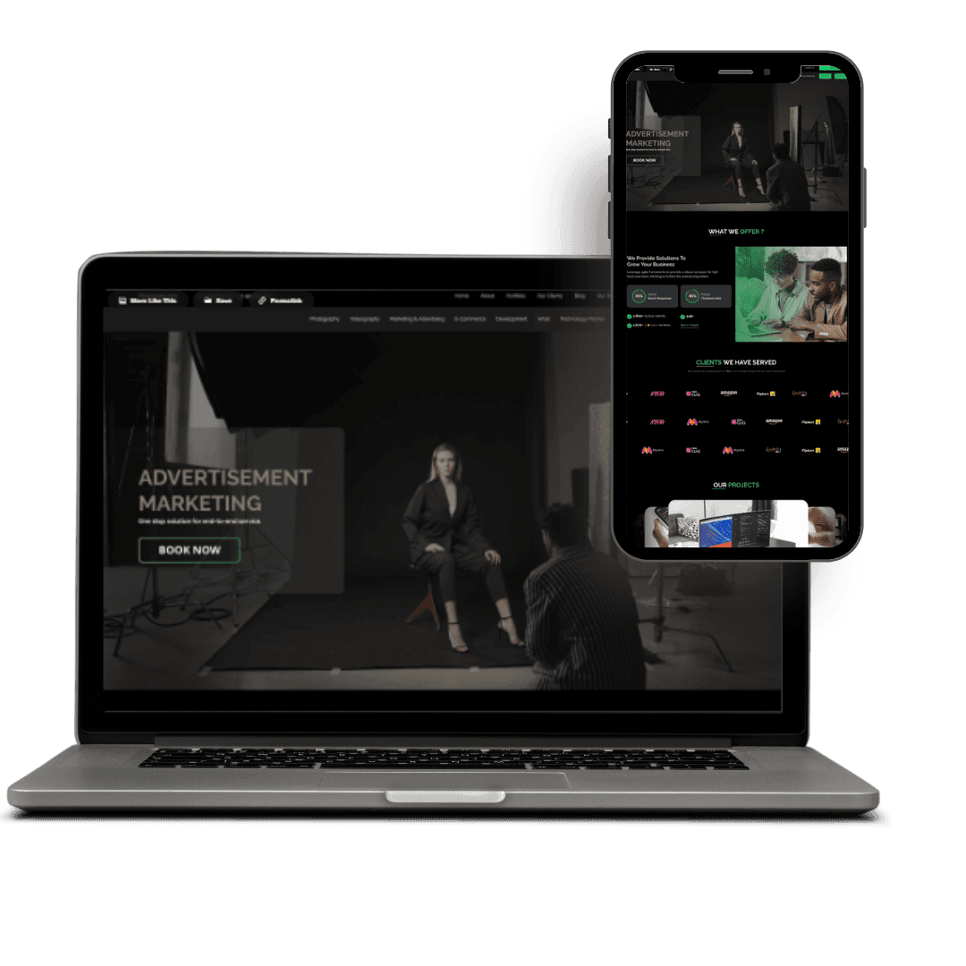 Advertisement Marketing - Web Design project by kiwitechlabs